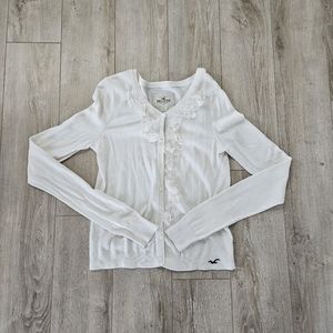 Hollister Sweater, Size L, Off White/Cream